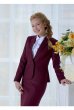Жакет ПД №4 (бордовый однотонный)