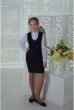 Юбка Кант (чёрная однотонная)