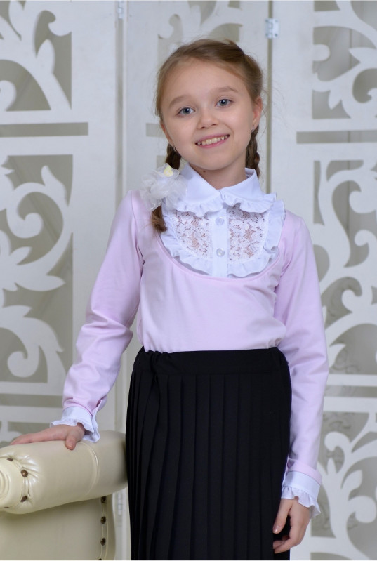 Блузка Бл 01 (розовая)